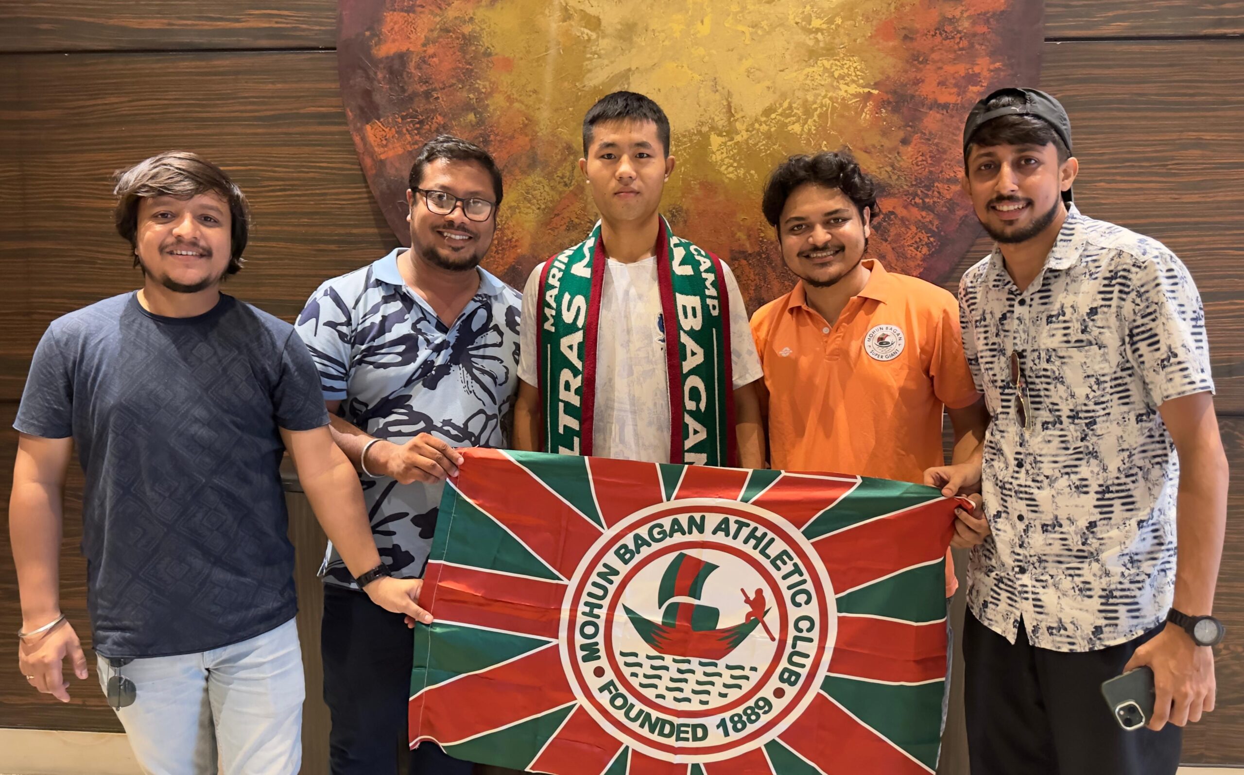 A Champion player always prefers a Champion club : Apuia begins his journey with Mohun Bagan!